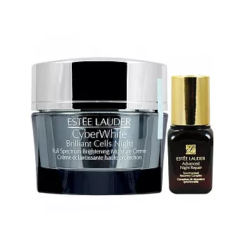 ESTEE LAUDER 雅詩蘭黛 晶燦光極致亮透高效保濕晚霜(50ml)送特潤7ml