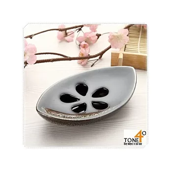 《Tone 40》【釉彩葉】香皂盒、肥皂碟
