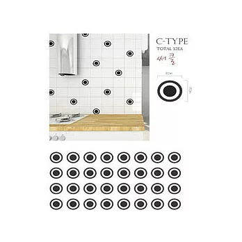 【ORIENTAL創意壁貼】質優 Tile (ORI0125) C款