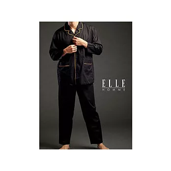 ELLE HOMME 型男成套睡衣 (黑色)_M