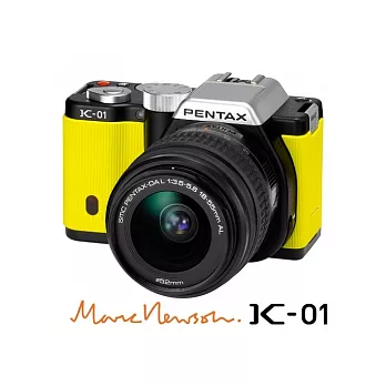 PENTAX K-01+DAL 18-55(黑黃)KIT單鏡組-公司貨+原廠單眼相機包+16G