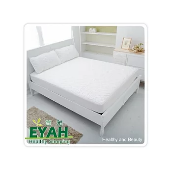 《EYAH宜雅》TC棉防水保潔墊-雙人3件組(含枕墊*2)-床包式