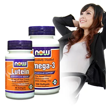 NOW健而婷－精采生活套組(深海魚油+葉黃素)