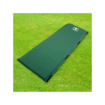 APC《豪華版》自由拼接自動充氣睡墊-加大-厚4CM-綠色