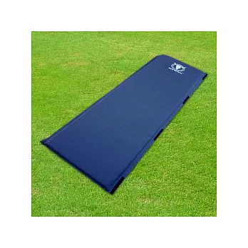 APC《豪華版》自由拼接自動充氣睡墊-加大-厚4CM-藍色