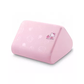 【Hello Kitty-蘋果粉】三角記憶萬用枕
