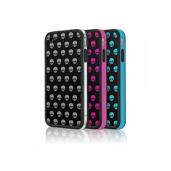 TUNEWEAR POPTUNE iPhone 4S 保護組(骷髏\黑)