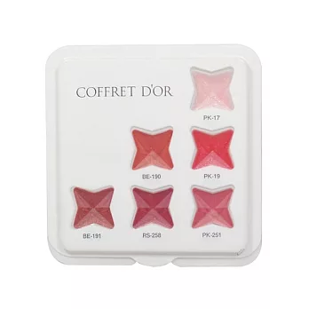 KANEBO佳麗寶 COFFRET DO’R唇彩(6色)