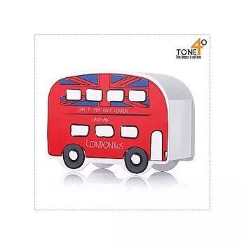《Tone 40》酷筆筒-汽車造型系列（紅色倫敦巴士）