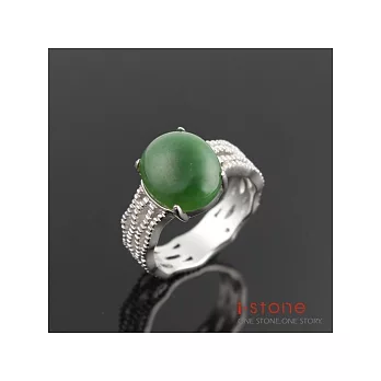 【石頭記】曜眼迷人碧玉戒指