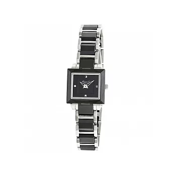 KENNETH COLE 浪潮再現精密陶瓷腕錶-黑