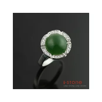 石頭記 愛緣戀碧玉戒指