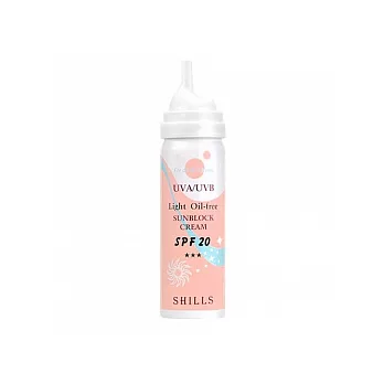 SHILLS●無油清爽防曬泡沫隔離SPF20 120ml