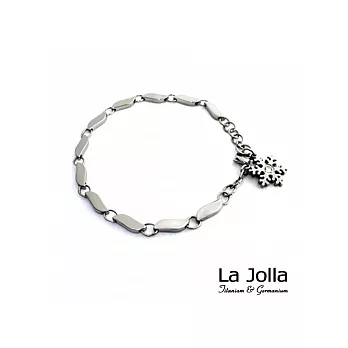 LaJolla雪花 純鈦手鍊
