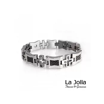 LaJolla知性時代 純鈦鍺手鍊(金屬鍺*3)