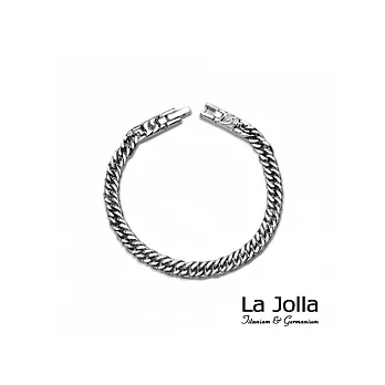 LaJolla經典伸卡球純鈦鍺手鍊(19cm)