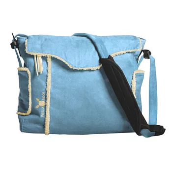荷蘭 wallaboo changingbag 個性媽咪斜背包-天空藍