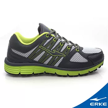 【Party World】《ERKE鴻星爾克》男運動常規慢跑鞋39深灰/嫩綠