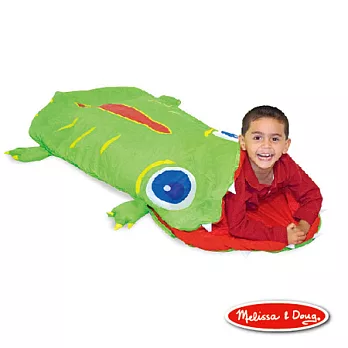 美國 Melissa & Doug 小鱷魚奧吉舒眠睡袋