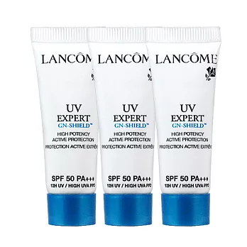 LANCOME 蘭蔻 UV超輕盈柔白隔離乳SPF50/PA+++(自然)(10ml)*3