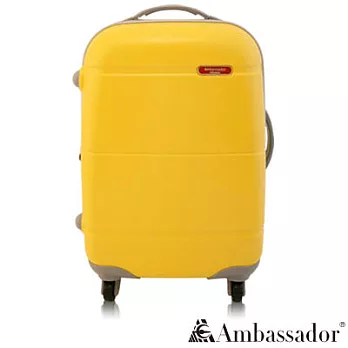 【Ambassador】安貝思德 117寶貝蛋系列 可加大 行李箱 旅行箱29吋鵝蛋黃