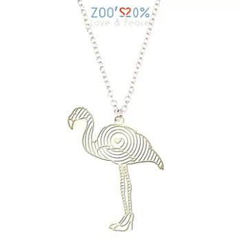【蘭堂創意】ZOO’S 20%動物項鍊-紅鶴(M)