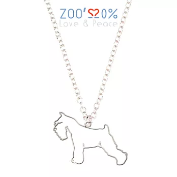【蘭堂創意】ZOO’S 20%動物項鍊-狗狗框框版(S)