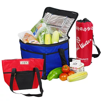 【宜居家】多功能保溫保冷袋-超值三件組(不挑色)