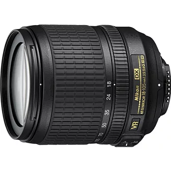(平行輸入)Nikon AF-S 18-105mm f/3.5-5.6G 變焦鏡頭-送UV鏡67mm+拭鏡筆+吹球