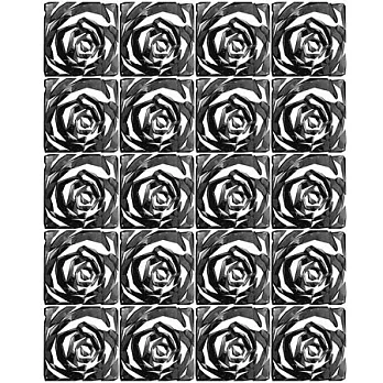 《KOZIOL》Rom玫瑰掛式屏風(黑)