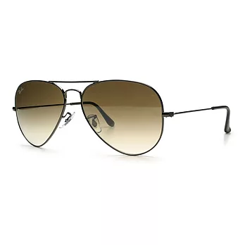 【Ray Ban】↗萬眾矚目~補貨到↙太陽眼鏡經典飛行#黑-漸層棕RB3025 01451