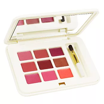 ESTEE LAUDER 雅詩蘭黛 純色晶灩極持色九色唇彩盤精巧版