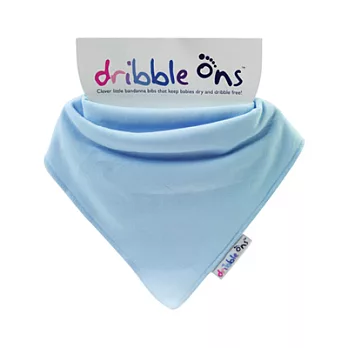 Dribble ons 小牛仔領巾粉藍色