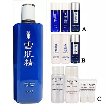 週年慶特惠-KOSE 高絲 雪肌精(360ml)+透亮三件組(任選1入)透亮三件組(C)