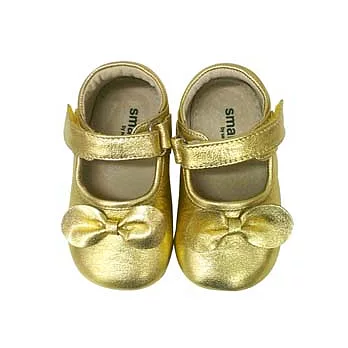 Smaller小外出鞋-金色蝴蝶結(12-18M)