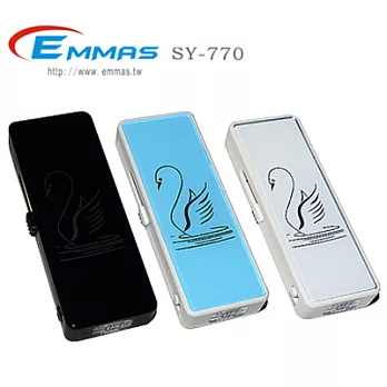 【EMMAS】USB隨身碟錄音筆(SY-770 16GB)羽翼白