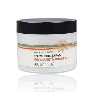 THE BODY SHOP 日本SPA柚香沐浴鹽(400g)