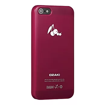 Ozaki O!Coat Fruit iPhone 5 水果圖騰保護殼-櫻桃