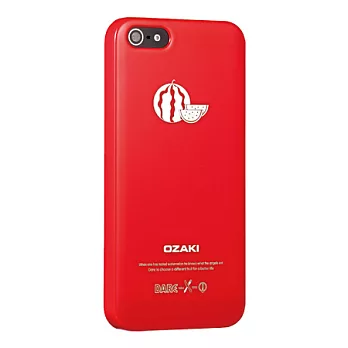 Ozaki O!Coat Fruit iPhone 5 水果圖騰保護殼-西瓜