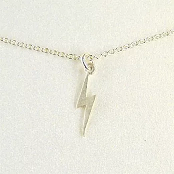 【Dogeared】美國品牌Reminder祈願925純銀項鍊~能量閃電16吋