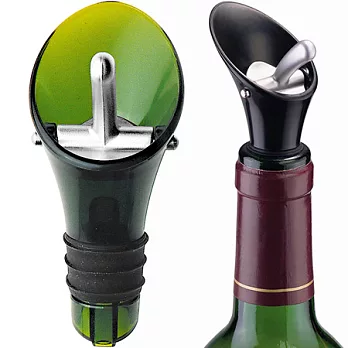 《MASTRAD》2in1瓶塞注酒器(綠)