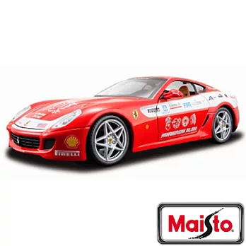 【IRON-HERO】Maisto 原廠授權 Ferrari 599 GTB FIORANO 美洲版 跑車模型紅