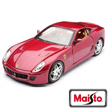 【IRON-HERO】Maisto 原廠授權 Ferrari 599 GTB FIORANO 跑車模型紅