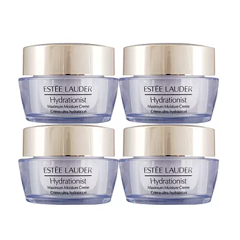 《ESTEE LAUDER雅詩蘭黛》水奇蹟修護保濕凝霜/乳霜超越正貨容量組(15ml)*4入