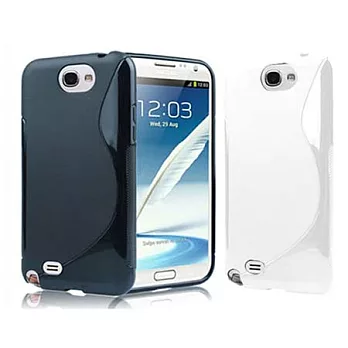 三星N7100手機套 N7100保護殼 Galaxy Note2保護套 手機殼 太極套透明白