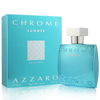 AZZARO 海洋鉻元素夏日限量版男性淡香水(50ml)-效期至2016.06