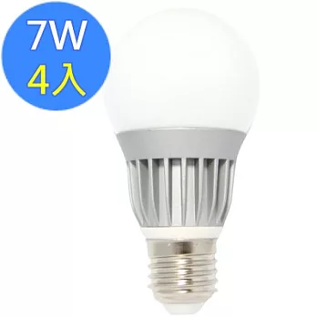 綠視界 7W 全周光(270度)LED節能燈泡(EBB-1)四入組