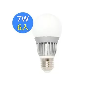 綠視界 7W 全周光(270度)LED節能燈泡(EBB-1)六入組