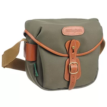 白金漢 Billingham Hadley Digital Bag 相機側背包/綠色斜紋材質/褐色/501348-70