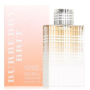 Burberry 風格夏日限量版女性淡香水(50ml)加贈粉紅風格女小香(4.5ml)